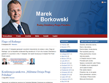 Tablet Screenshot of marekborkowski.pl